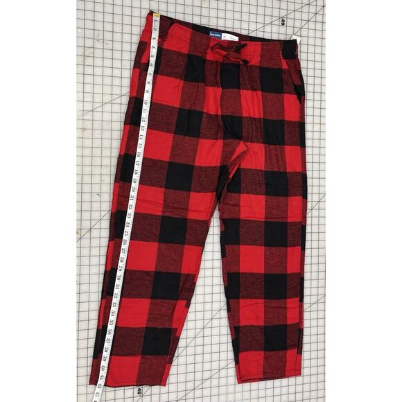 Old Navy Match The Fam Pajama Set Red And Black Paid XL I4 - Picture 6 of 16
